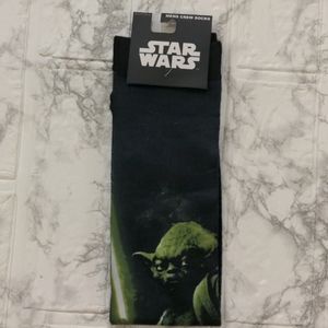 Star Wars Yoda High Men's Crew Socks